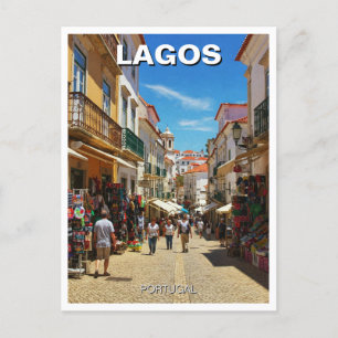 Lagos Portugal Reizen Briefkaart