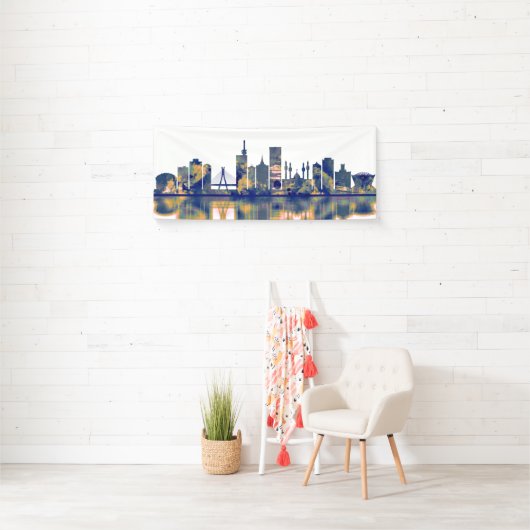 Lagos Skyline Spandoek (Insitu)