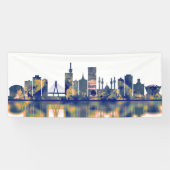 Lagos Skyline Spandoek (Horizontaal)