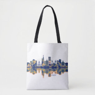 Lagos Skyline Tote Bag
