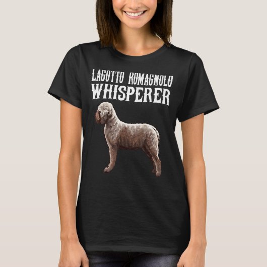 Lagotti Romagnoli Fluisterhond T-shirt (Voorkant)