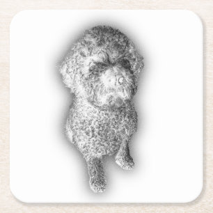 Lagotto Lines – Ambachtelijke onderzetter voor de 