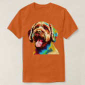 Lagotto Romagnolo Art Hondenliefhebber Cadeaus 3 T-shirt (Design voorkant)