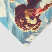  Lagotto Romagnolo Dog Painting Tissuepapier (Detail)