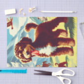  Lagotto Romagnolo Dog Painting Tissuepapier (Craft)