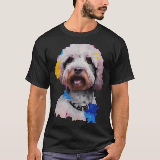 Lagotto Romagnolo Dog   Pop   T-shirt (Voorkant)