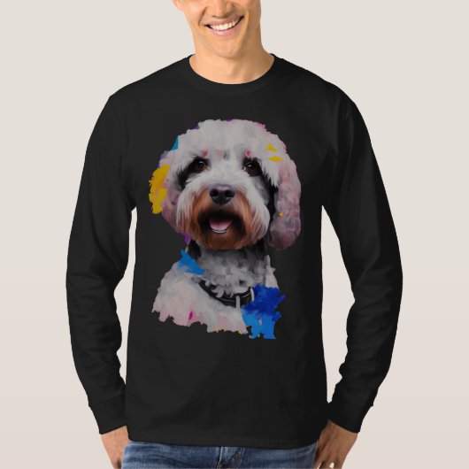 Lagotto Romagnolo Dog   Pop   T-shirt (Voorkant)