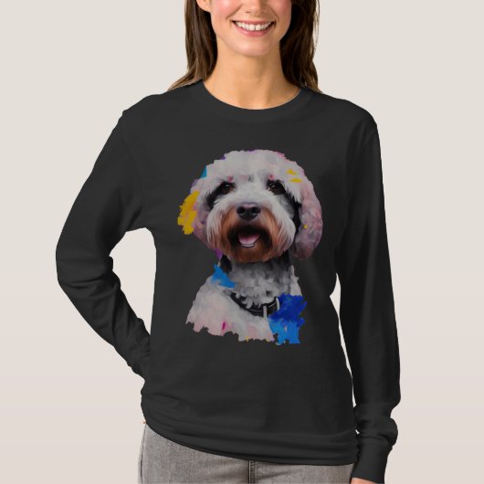 Lagotto Romagnolo Dog   Pop   T-shirt (Voorkant)