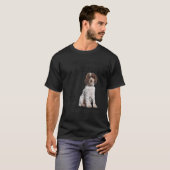 Lagotto Romagnolo Gezegde mam Papa print Italiaans T-shirt (Voorkant volledig)