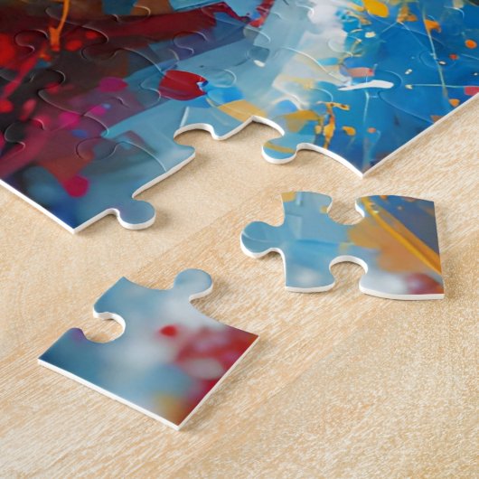 Lagotto Romagnolo Hond Acryl Print Hondenliefhebbe Legpuzzel (Zijkant)