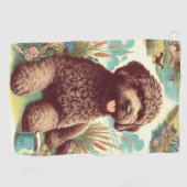  Lagotto Romagnolo Illustratie Golfhanddoek (Horizontaal)