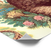  Lagotto Romagnolo Illustratie Poster (Hoek)