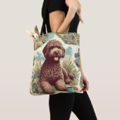  Lagotto Romagnolo Illustratie Tote Bag (Dichtbij)