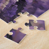 Lagotto Romagnolo in Lavendelveld Legpuzzel (Zijkant)