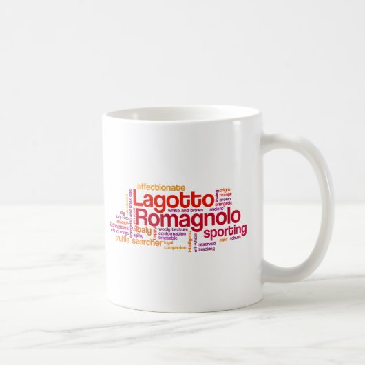 Lagotto Romagnolo Koffiemok (Rechts)
