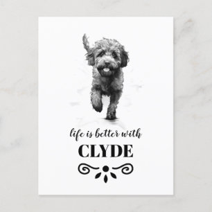 Lagotto Romagnolo Life is beter aangepaste hondenn Briefkaart
