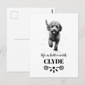 Lagotto Romagnolo Life is beter aangepaste hondenn Briefkaart (Voorkant / Achterkant)
