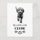Lagotto Romagnolo Life is beter aangepaste hondenn Briefkaart (Voorkant)