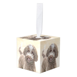 Lagotto Romagnolo Painting - Cute Original Dog Art Decoratie