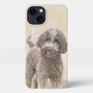Lagotto Romagnolo Painting - Cute Original Dog Art iPhone 13 Hoesje