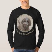 Lagotto Romagnolo Painting - Cute Original Dog Art T-shirt (Voorkant)