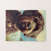  Lagotto Romagnolo schilderij Legpuzzel (Horizontaal)