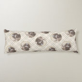 Lagotto Romagnolo schilderij Schattigee originele  Lichaamskussen (Achterkant)