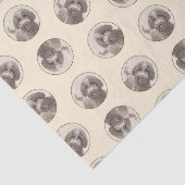 Lagotto Romagnolo schilderij Schattigee originele  Tissuepapier (Detail)