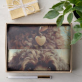  Lagotto Romagnolo schilderij Tissuepapier (Geschenk)