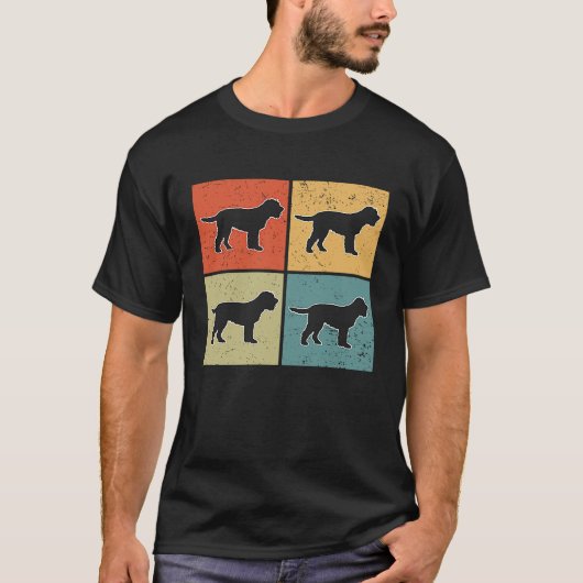 Lagotto romagnolo Vintage  4 T-shirt (Voorkant)