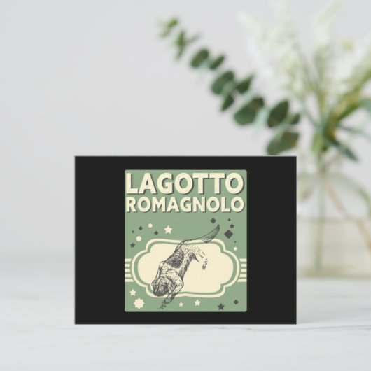 Lagotto Romagnolo Water Dog Lagotto Romagnolos Briefkaart (Staand voorkant)