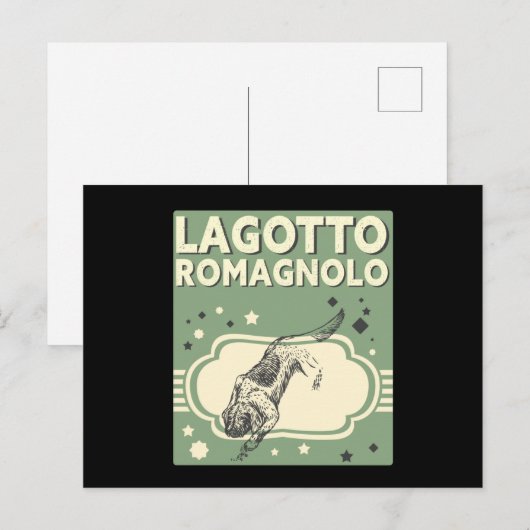 Lagotto Romagnolo Water Dog Lagotto Romagnolos Briefkaart (Voorkant / Achterkant)