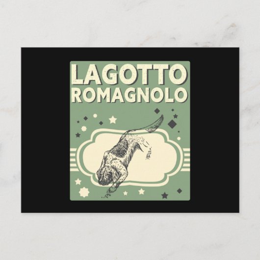 Lagotto Romagnolo Water Dog Lagotto Romagnolos Briefkaart (Voorkant)