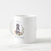Lagotto Romagnolo Waterverf Dog | Monogram Koffiemok (Voorkant links)