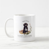 Lagotto Romagnolo Waterverf Dog | Monogram Koffiemok (Links)