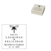 Lágrimas de Felicidad para Bodas con Rubberstempel (Gestempeld)