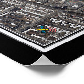 LaGuardia Airport New York Satellite Poster Map (Hoek)