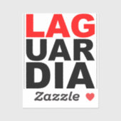LaGuardia High School Sticker - PLEIN 2x2 (Vel)