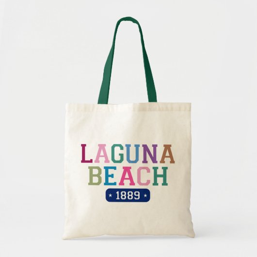 Laguna Beach 1889 Tote Bag (Voorkant)