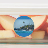 Laguna Beach Adhesive Circle Labels (Aangebracht)
