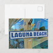 Laguna Beach ansichtkaart Briefkaart (Voorkant / Achterkant)