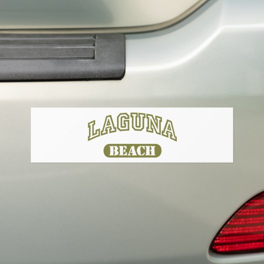 Laguna Beach Bumpersticker (Op auto)