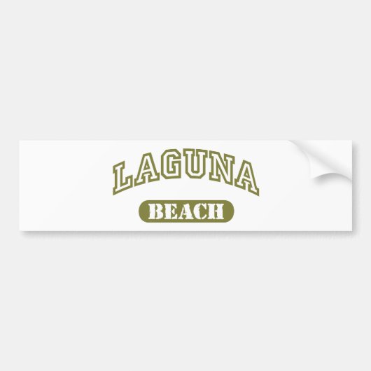 Laguna Beach Bumpersticker (Voorkant)