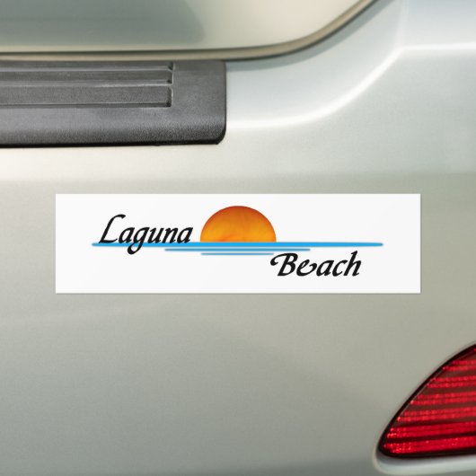 Laguna Beach Bumpersticker (Op auto)
