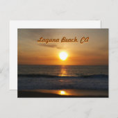 Laguna Beach, CA Briefkaart (Voorkant / Achterkant)