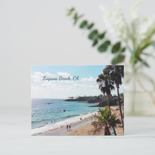 Laguna Beach, CA Briefkaart (Staand voorkant)