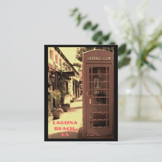 Laguna Beach, CA Briefkaart (Staand voorkant)