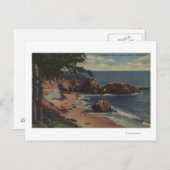 Laguna Beach, CA - Sheltered Cove on Coast Briefkaart (Voorkant / Achterkant)