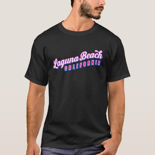 Laguna Beach CA T-shirt (Voorkant)
