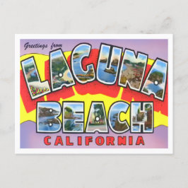 Laguna Beach, California  Big Letters Briefkaart